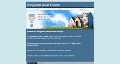 Desktop Screenshot of kingstonsrealestate.com